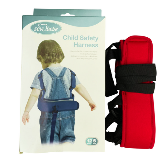 Arnés de seguridad rojo