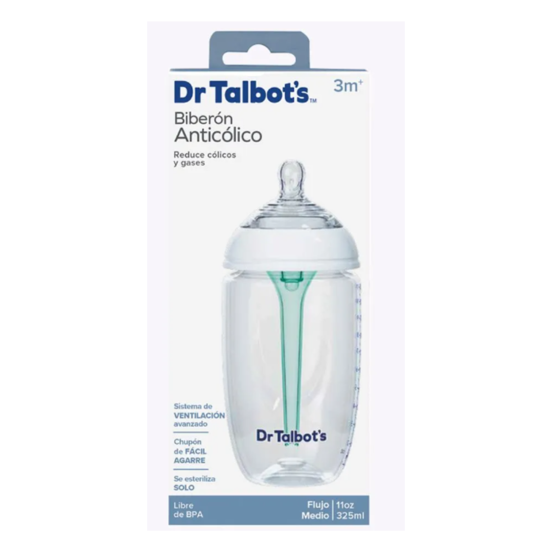 Biberón Dr. Talbot's anticólico de 11 onzas