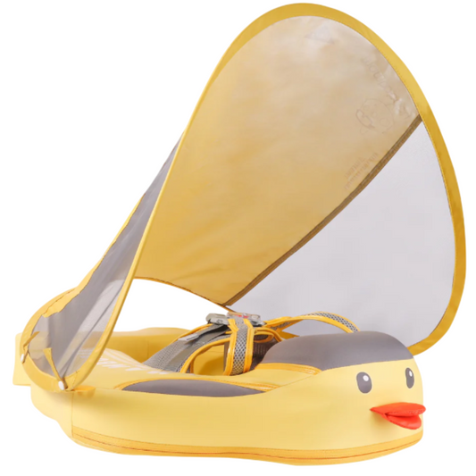 Flotador con toldo diseño de pato