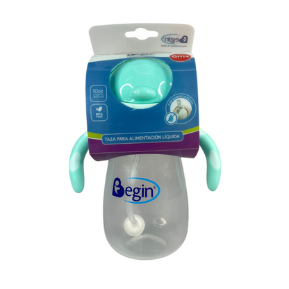 Vaso entrenador con sorbete 10 onzas