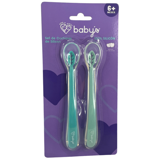 Set de dos cucharas de silicón