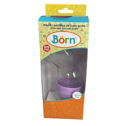 Biberón Born de cuello ancho 8 onzas