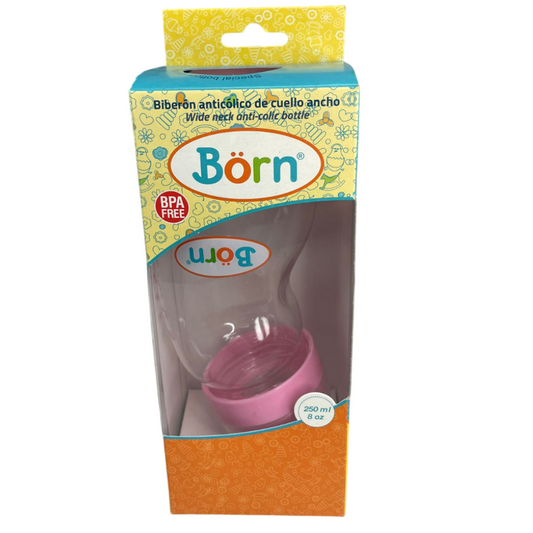 Biberón Born de cuello ancho 8 onzas