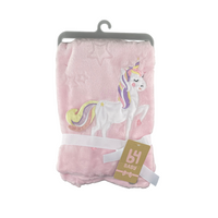 Cobija Con Tierno Diseño | Unicornio B4 Baby