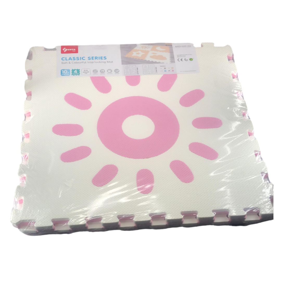Alfombra weather series 4PCS rosada