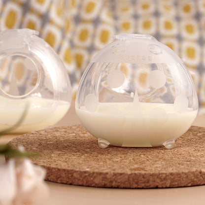 HAAKAA COLECTOR DE LECHE MATERNA PARA PECHO (75ML) 2PZ