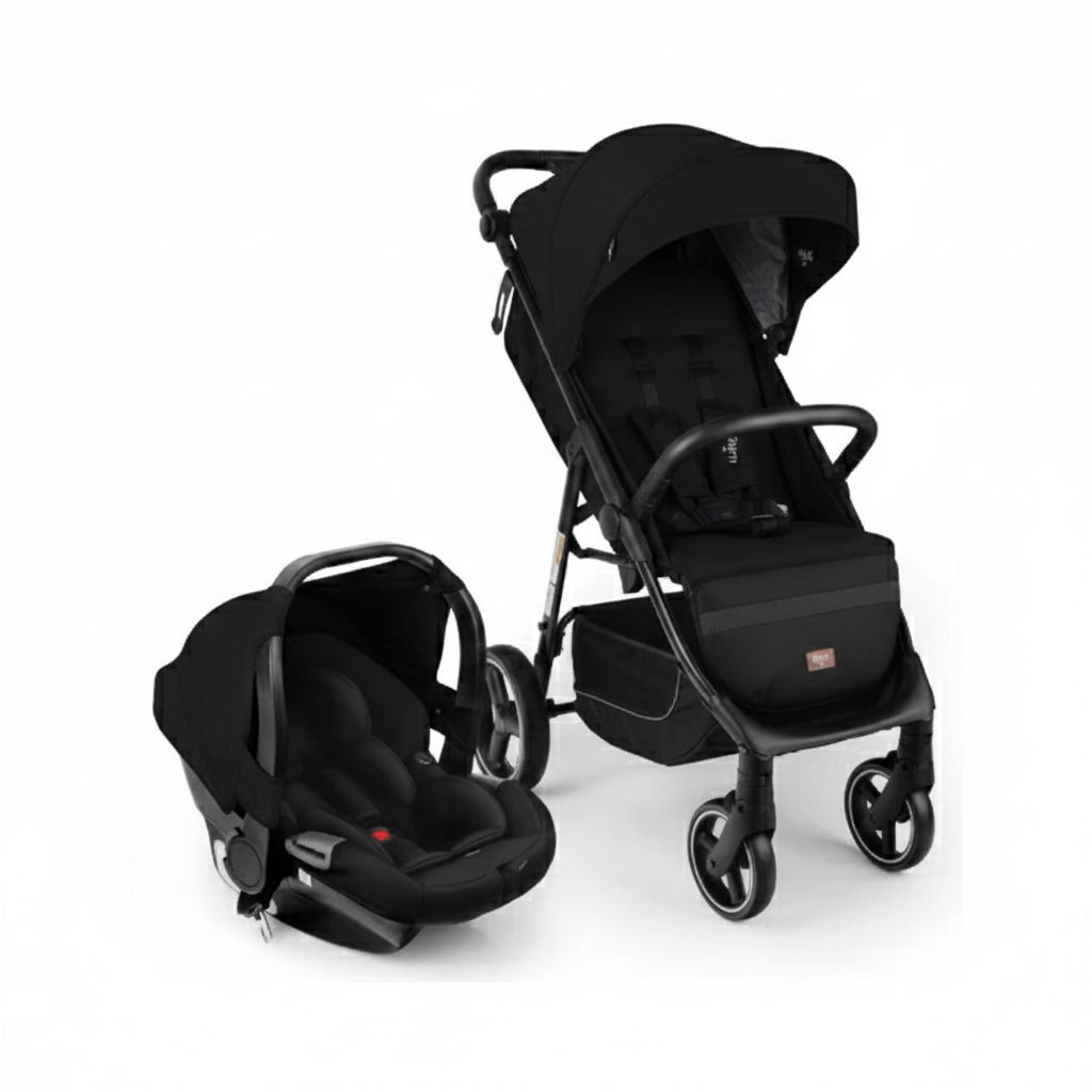 Born dlx lyon travel system | Black - Born Dlx