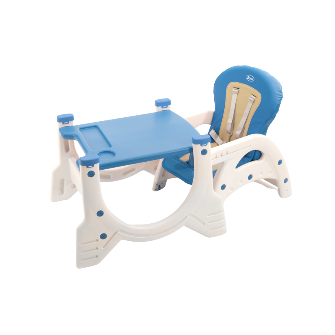 Silla de comer 2 en 1 tipo escritorio