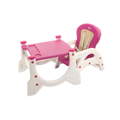 Silla de comer 2 en 1 tipo escritorio