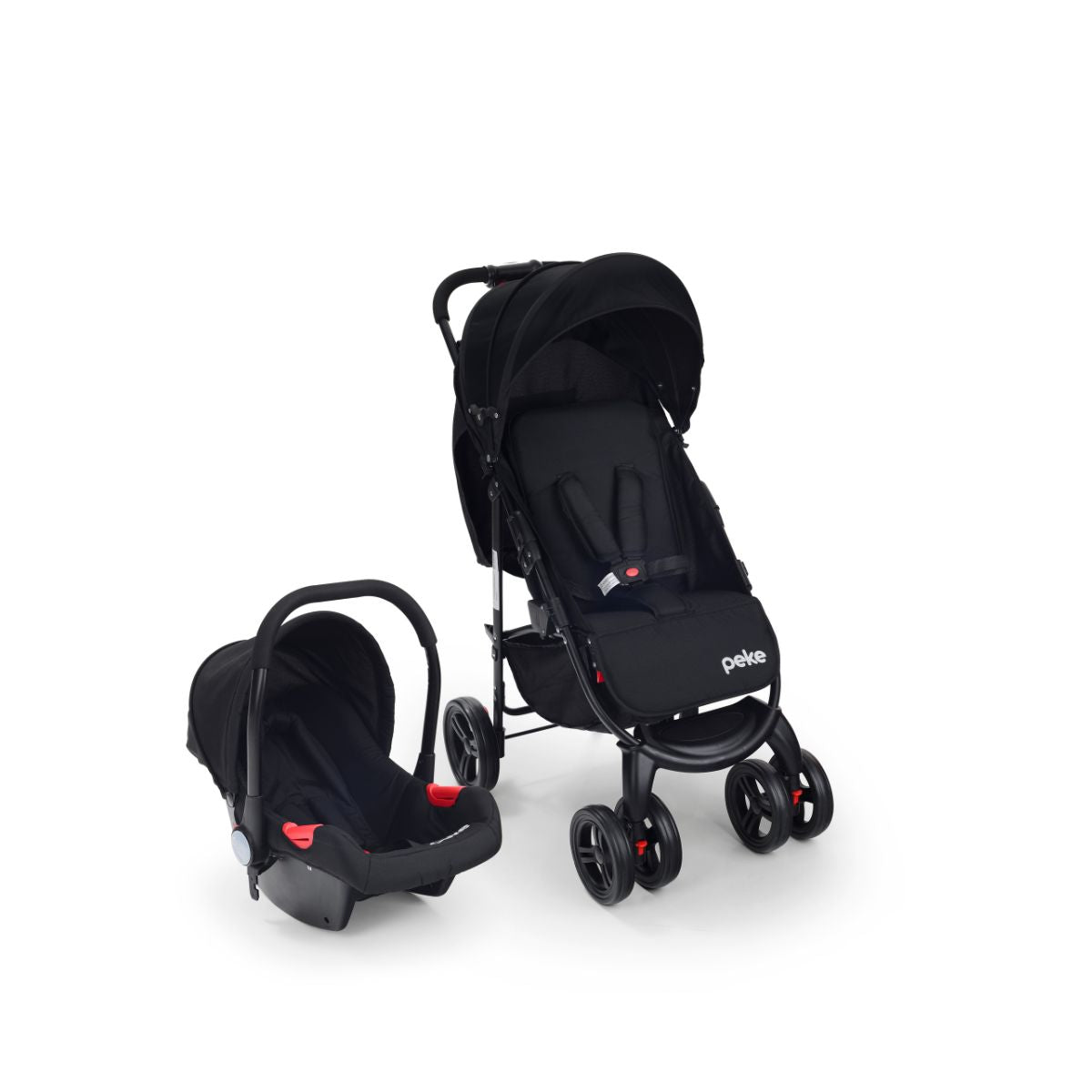 Coche 4 En 1 | Black Peke