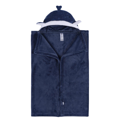 Set de Cobija con Capucha Ballena