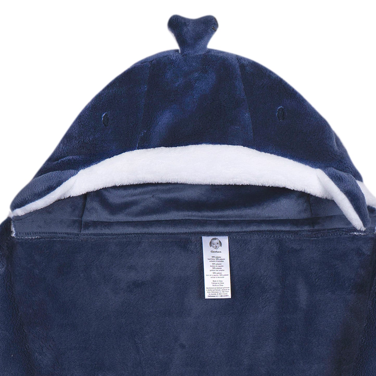 Set de Cobija con Capucha Ballena