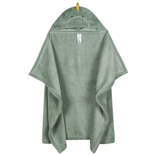 Set de Cobija con Capucha Verde