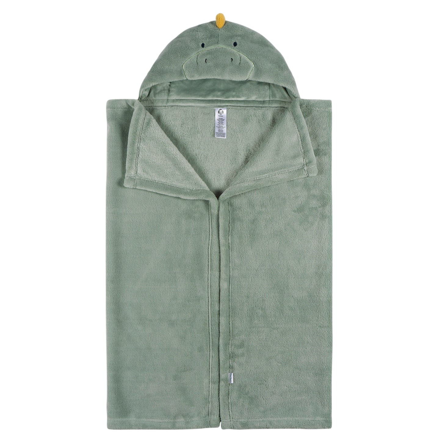 Set de Cobija con Capucha Verde