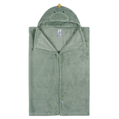 Set de Cobija con Capucha Verde