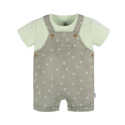 Overol y camiseta niño