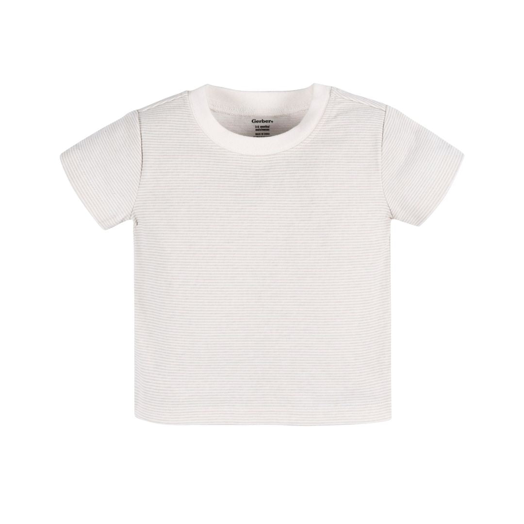 Overol y camiseta niño