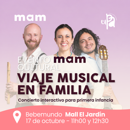 Evento Cultural MAM Viaje musical en familia