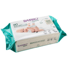 Bambo toallitas húmedas 80 uds.