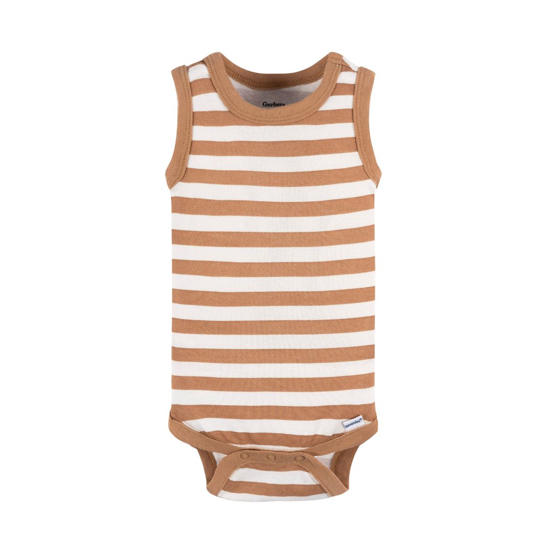 Paquete de 4 bodys Onesies® sin mangas