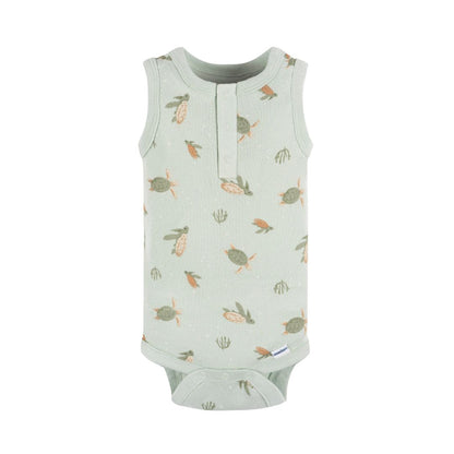 Paquete de 4 bodys Onesies® sin mangas