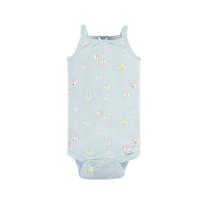 Paquete de 4 bodys Onesies® nena sin mangas