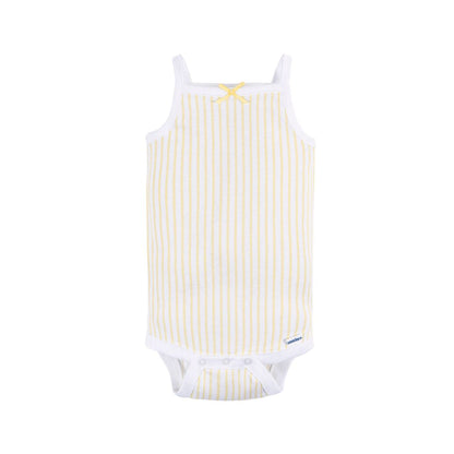 Paquete de 4 bodys Onesies® nena sin mangas