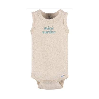 Paquete de 4 bodys Onesies® sin mangas