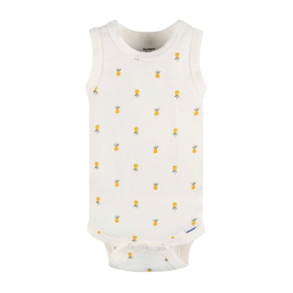 Paquete de 4 bodys Onesies® sin mangas