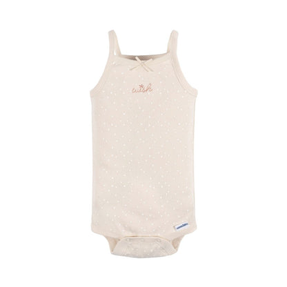 Paquete de 4 bodys Onesies® nena sin mangas