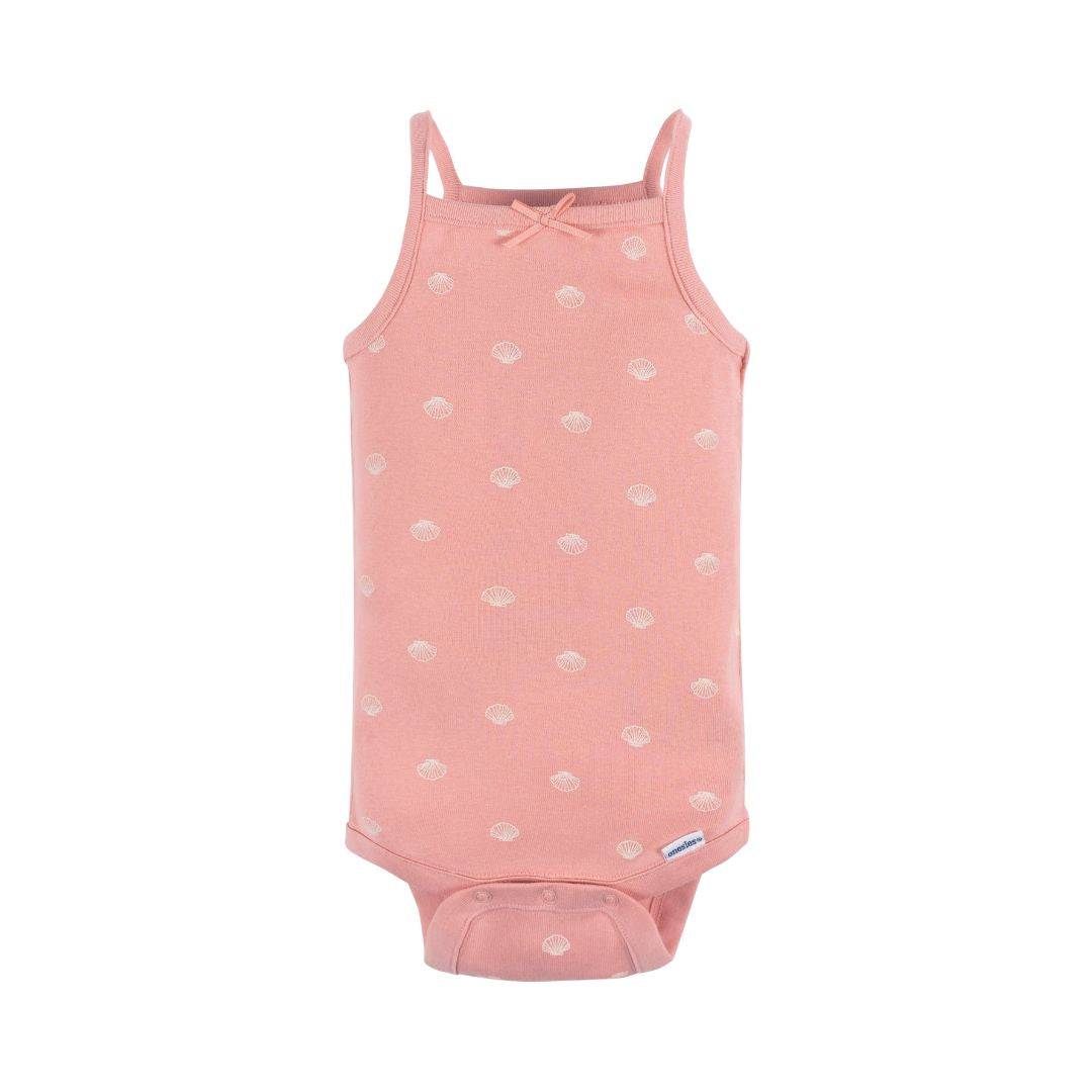 Paquete de 4 bodys Onesies® nena sin mangas