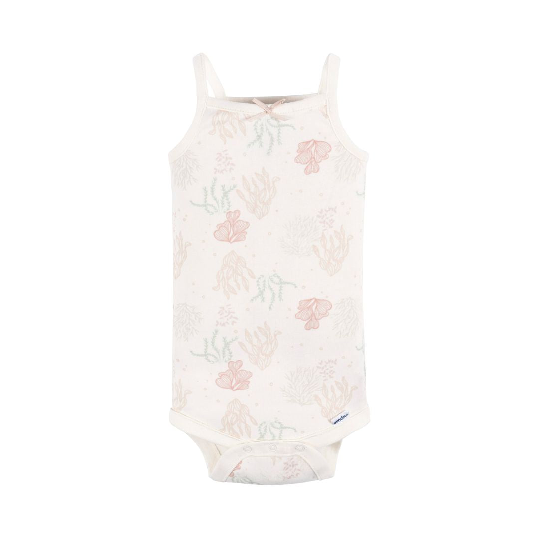 Paquete de 4 bodys Onesies® nena sin mangas