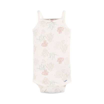 Paquete de 4 bodys Onesies® nena sin mangas