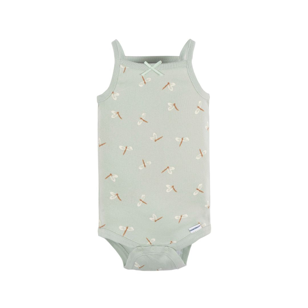 Paquete de 4 bodys Onesies® nena sin mangas