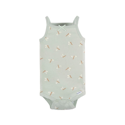 Paquete de 4 bodys Onesies® nena sin mangas