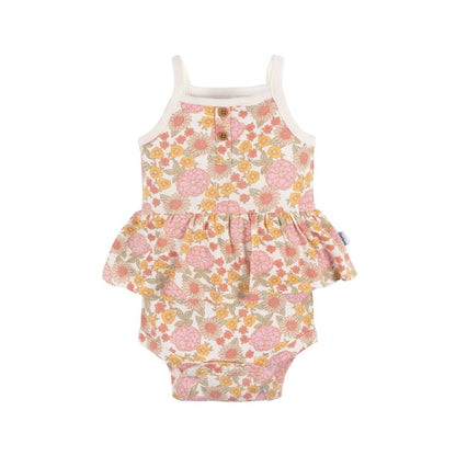 Paquete de 4 bodys Onesies® nena sin mangas