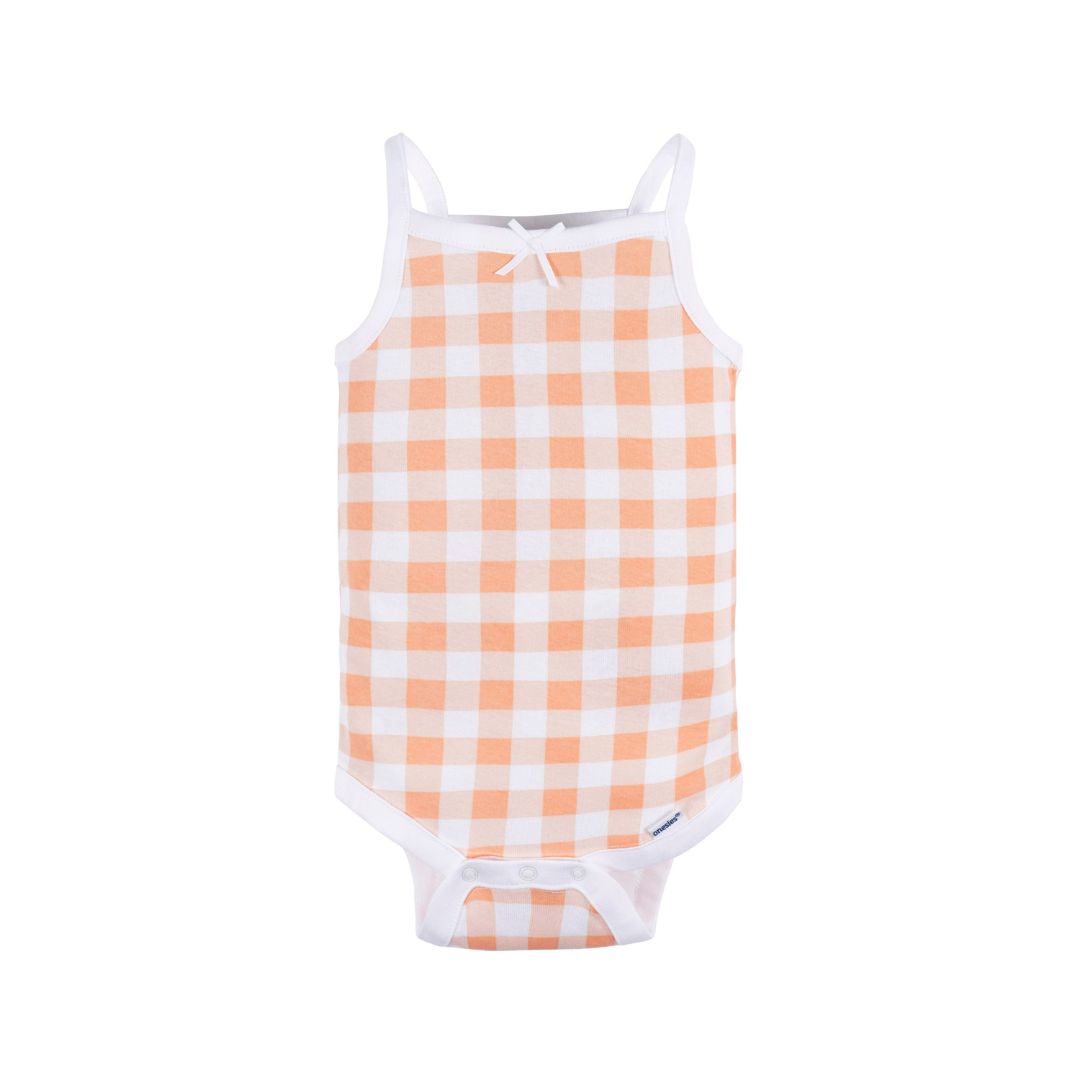 Paquete de 4 bodys Onesies® nena sin mangas