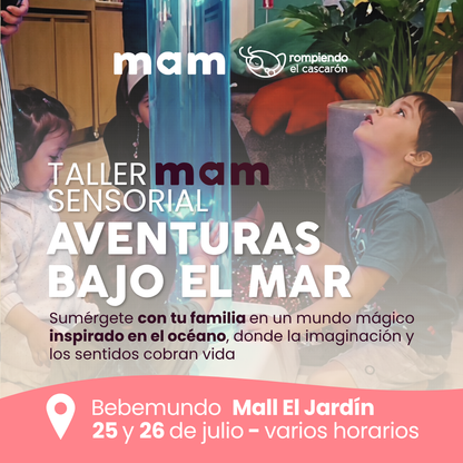 Experiencia Sensorial Bajo el Mar - MAM Bebemundo Jardín