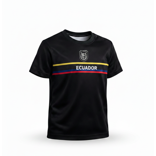 Camiseta Ecuador negra