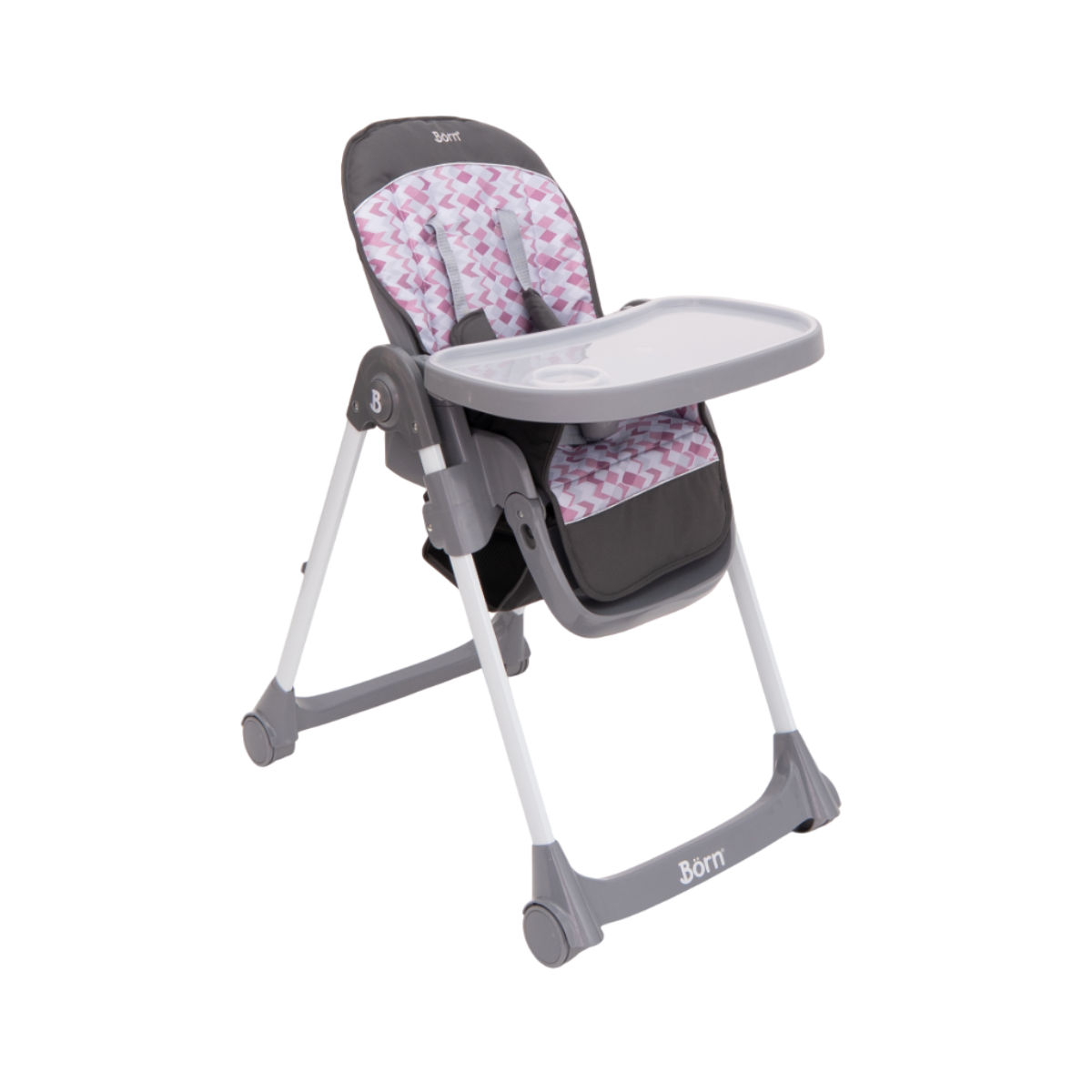 Kora Silla De Comer | Pink Print Born