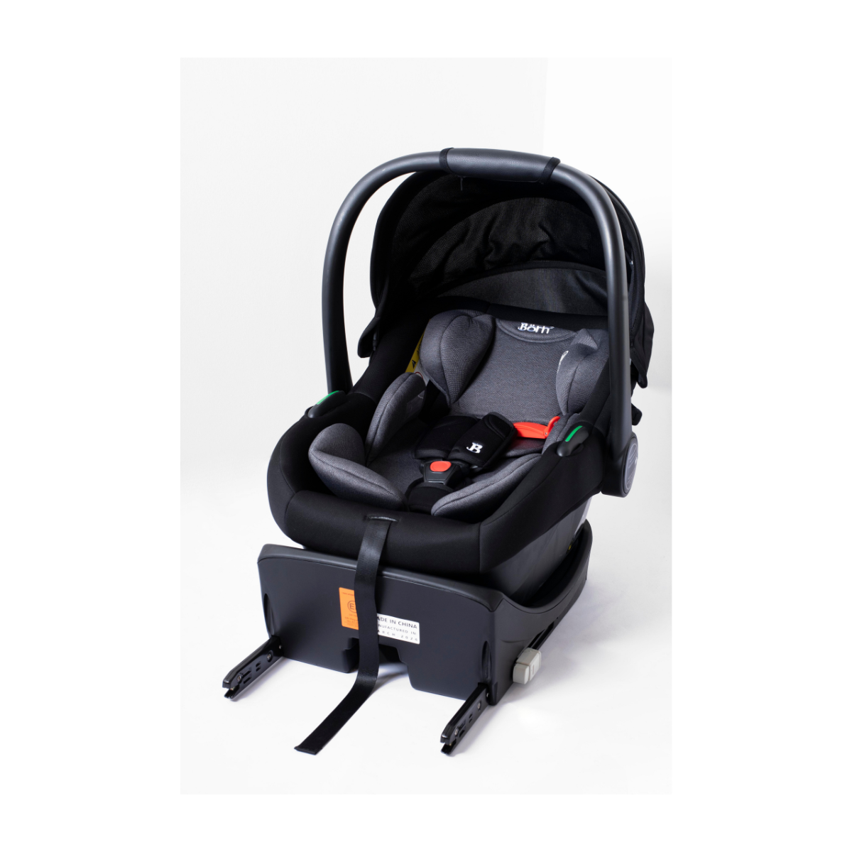 Porta Bebé Atlas Con Base Black