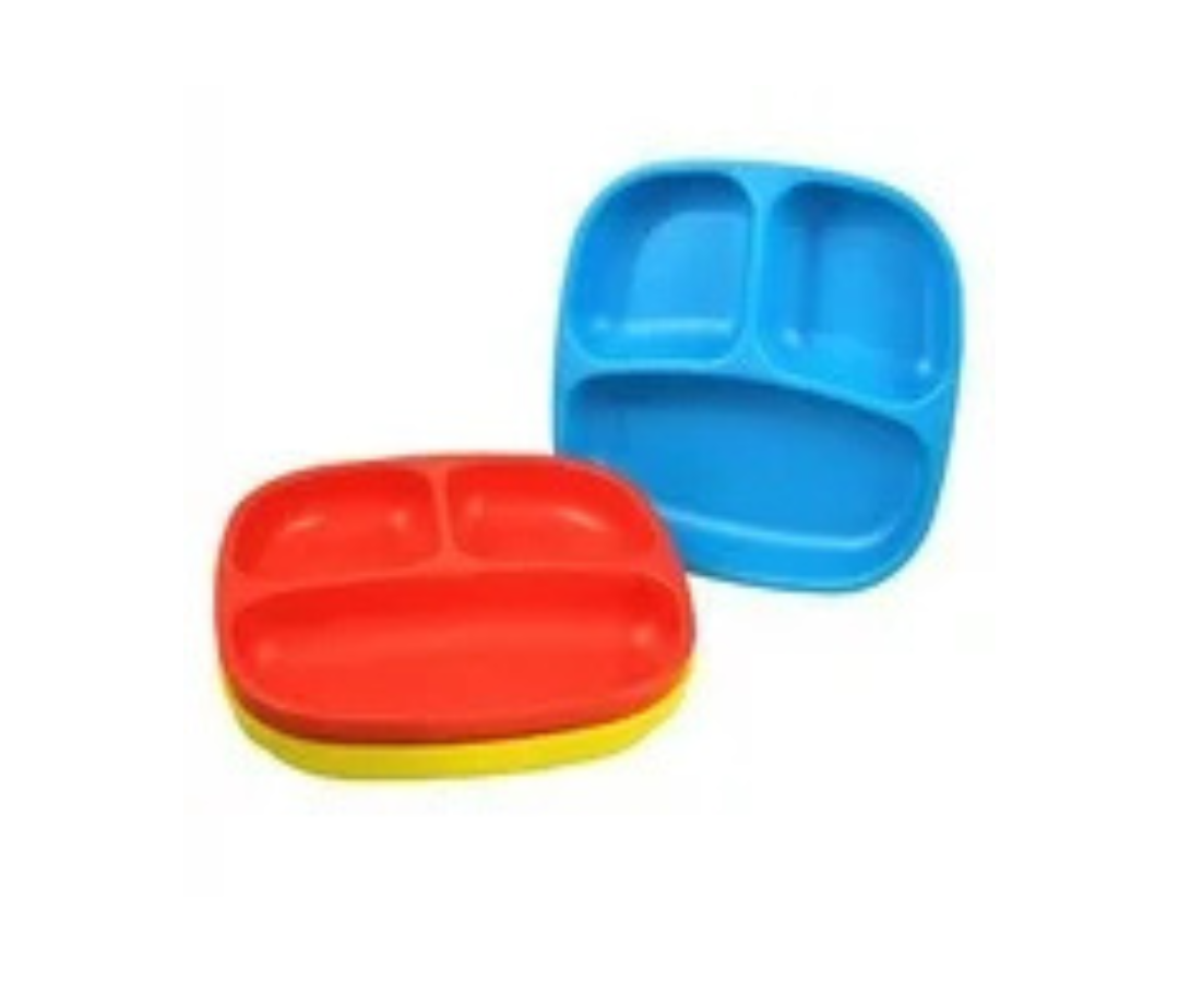 Set de plato con divisiones x3