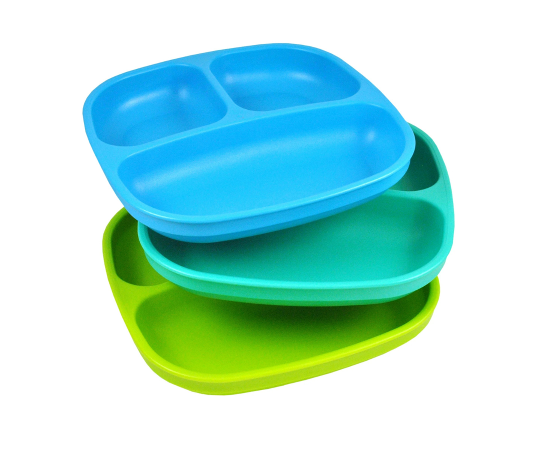 Set de plato con divisiones x3