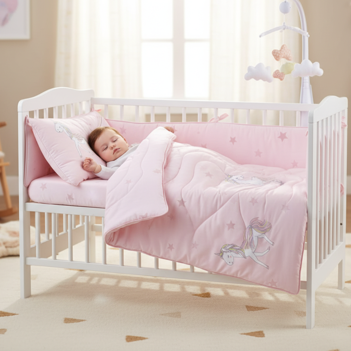Juego De Cuna Unicornio B4 Baby