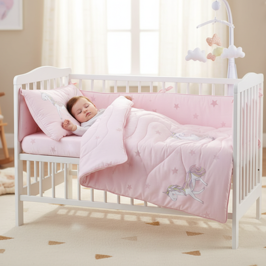 Juego De Cuna Unicornio B4 Baby