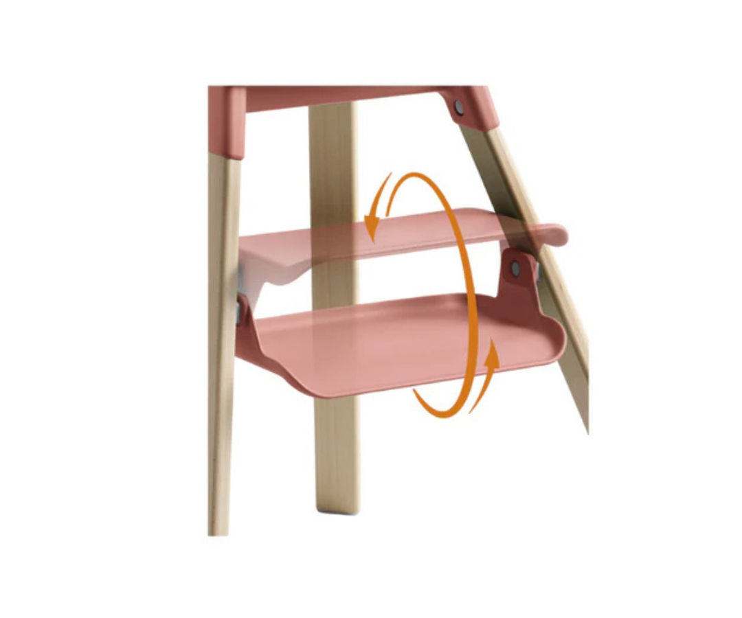 Silla De Comer Clikk Coral Stokke