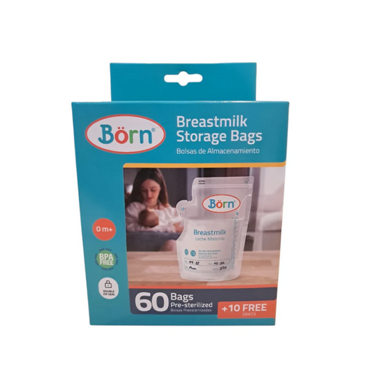 Bolsas para Almacenar Leche Materna 60 Unidades - Born