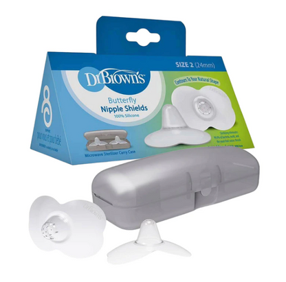 Pezoneras Silicon Y Estuche Estabilizador Talla 2 - Dr. Browns