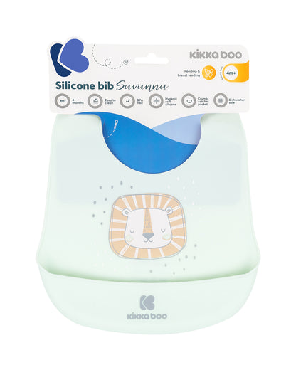 Babero Silicon Savanna Kikkaboo