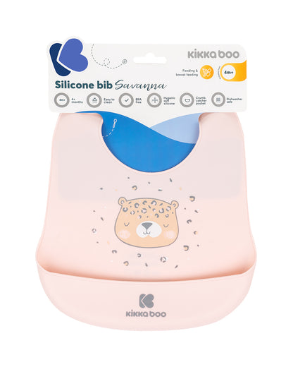 Babero Silicon Savanna Kikkaboo